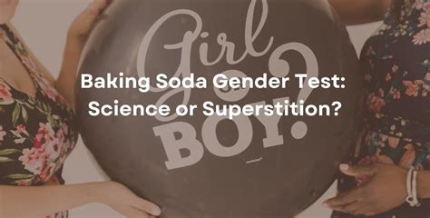 soda test for gender|Baking Soda Gender Test: Accuracy and How to Read the Results .